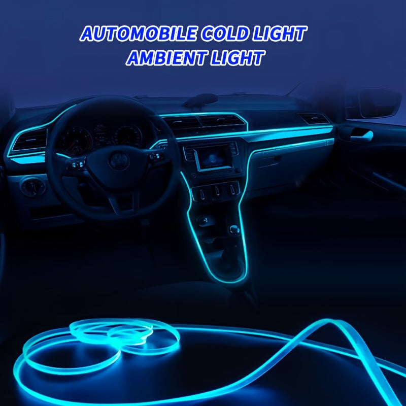 Taśmy LED 2M/4M, dekoracje wnętrza samochodu Ambient