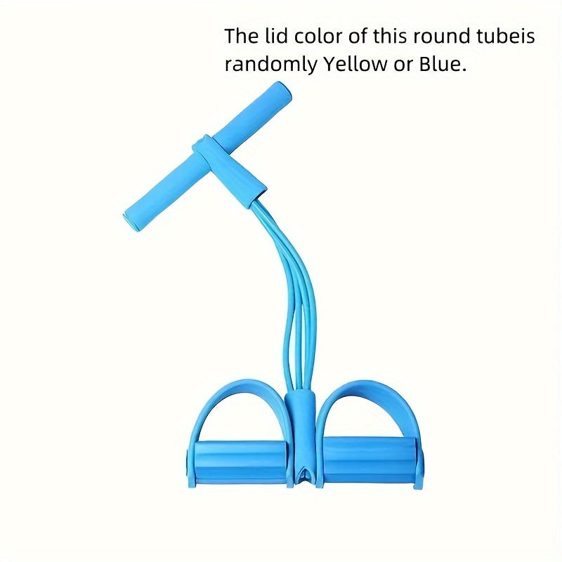 Taśmy oporowe do ćwiczeń w domu – 4 elastyczne liny do ćwiczeń całego ciała – poprawiają siłę i elastyczność