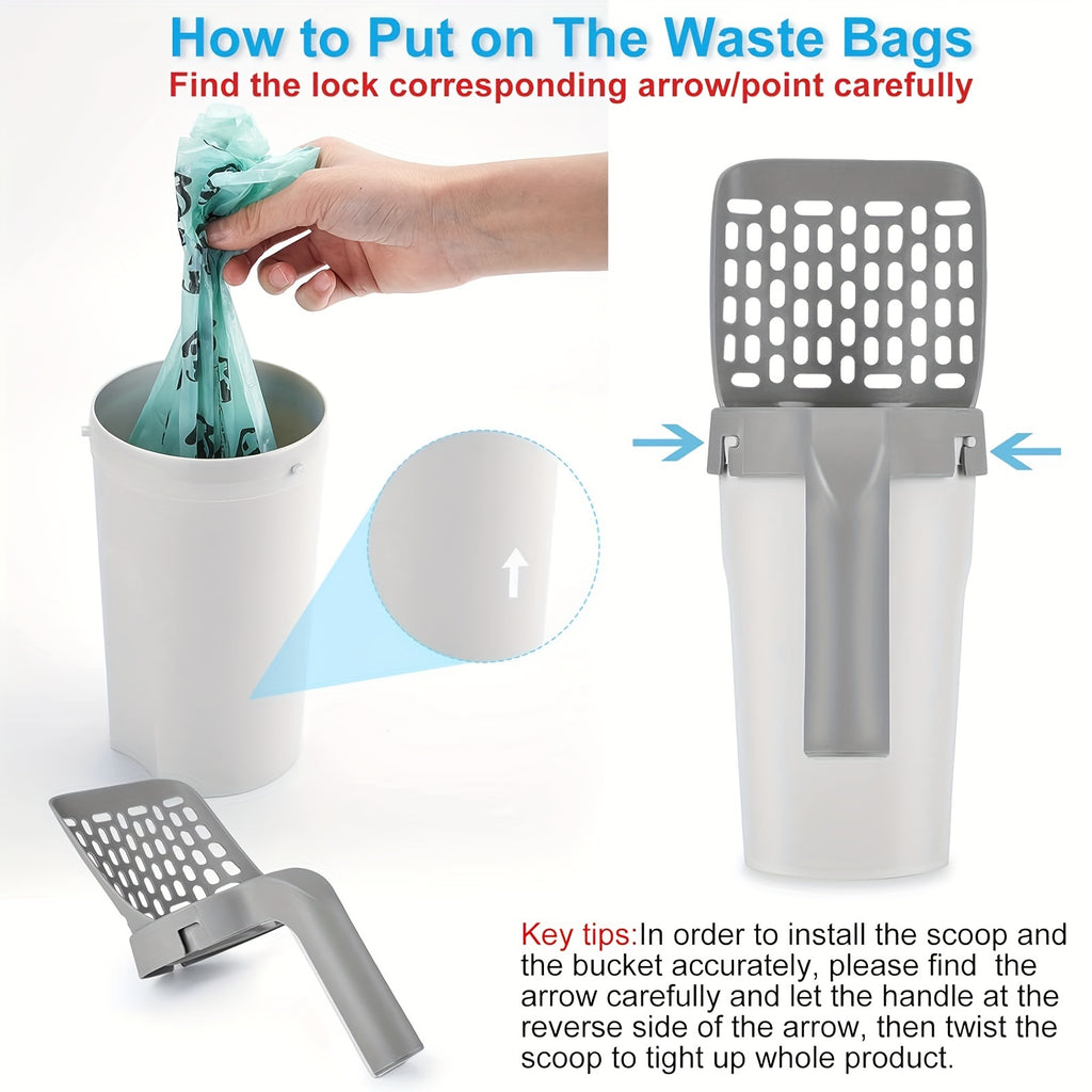 Łopatka do zbierania kocich odchodów