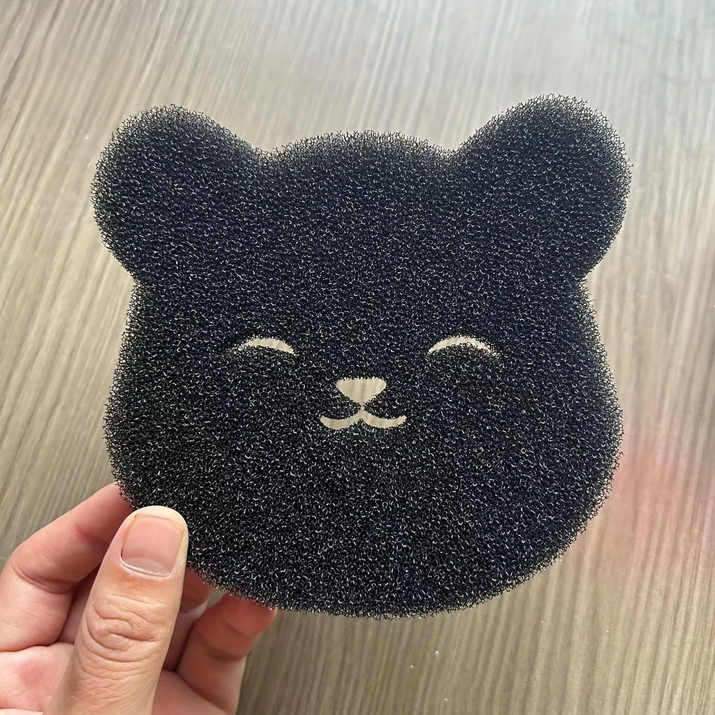 Gąbka do prania w kształcie misia, usuwania sierści zwierząt