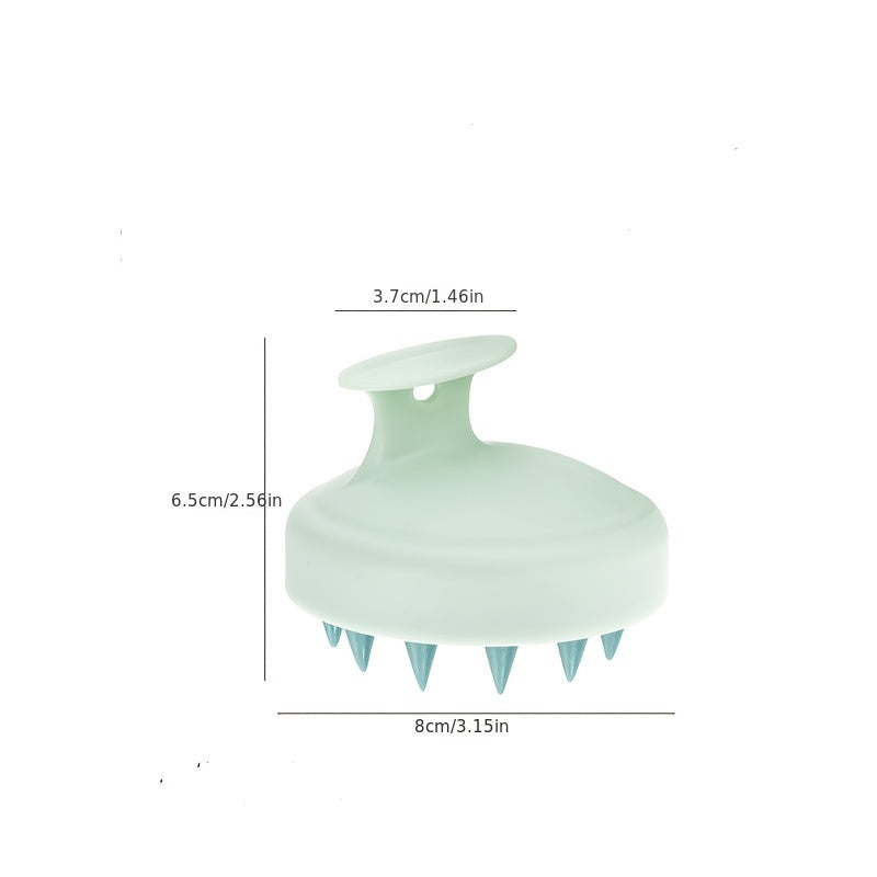 Miękka silikonowa szczotka do masażu włosów