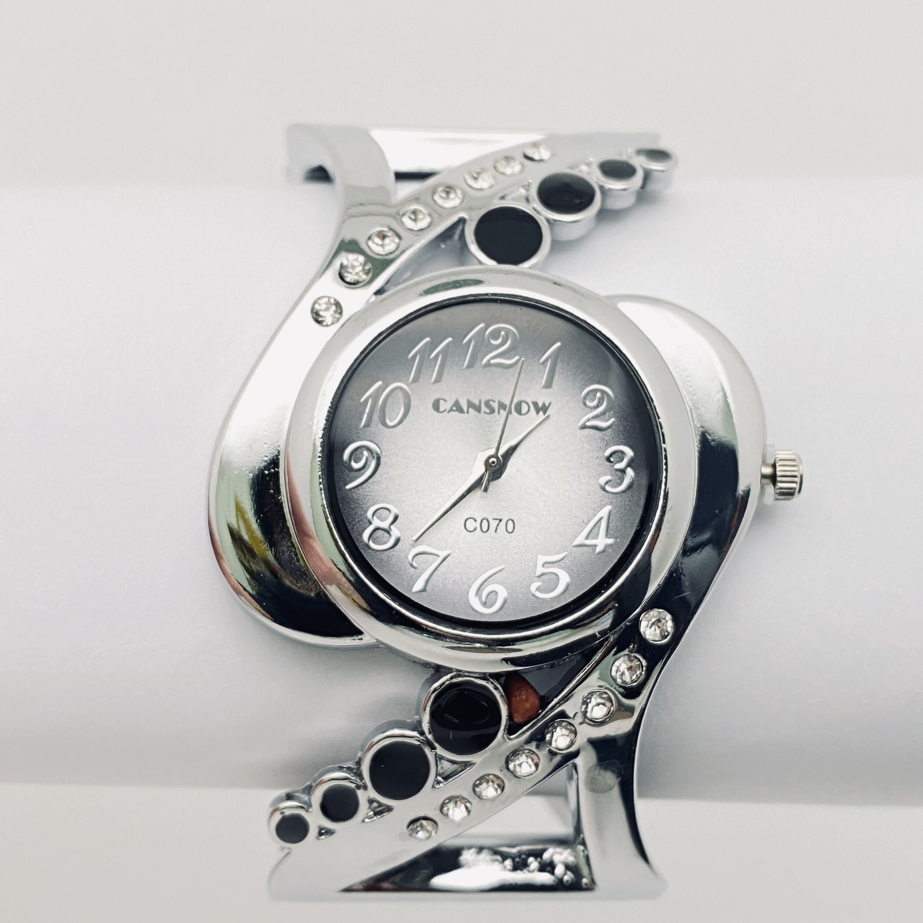 Zegarek damski na bransoletce wolframowej