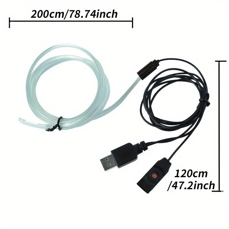 Taśmy LED 2M/4M, dekoracje wnętrza samochodu Ambient