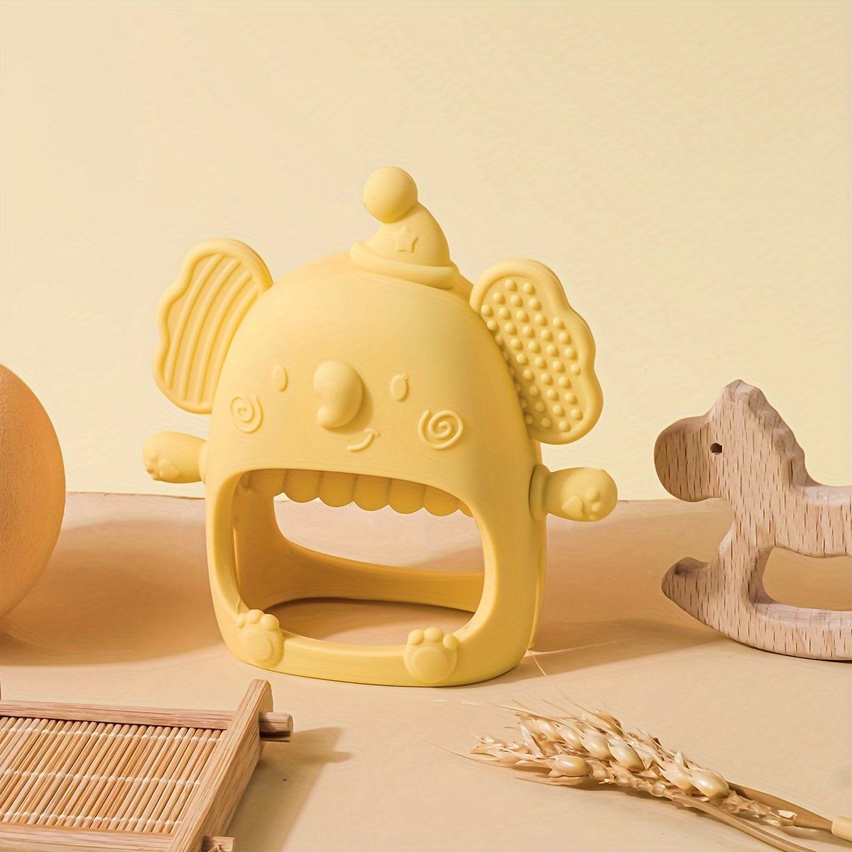 Silikonowy gryzak dla niemowląt