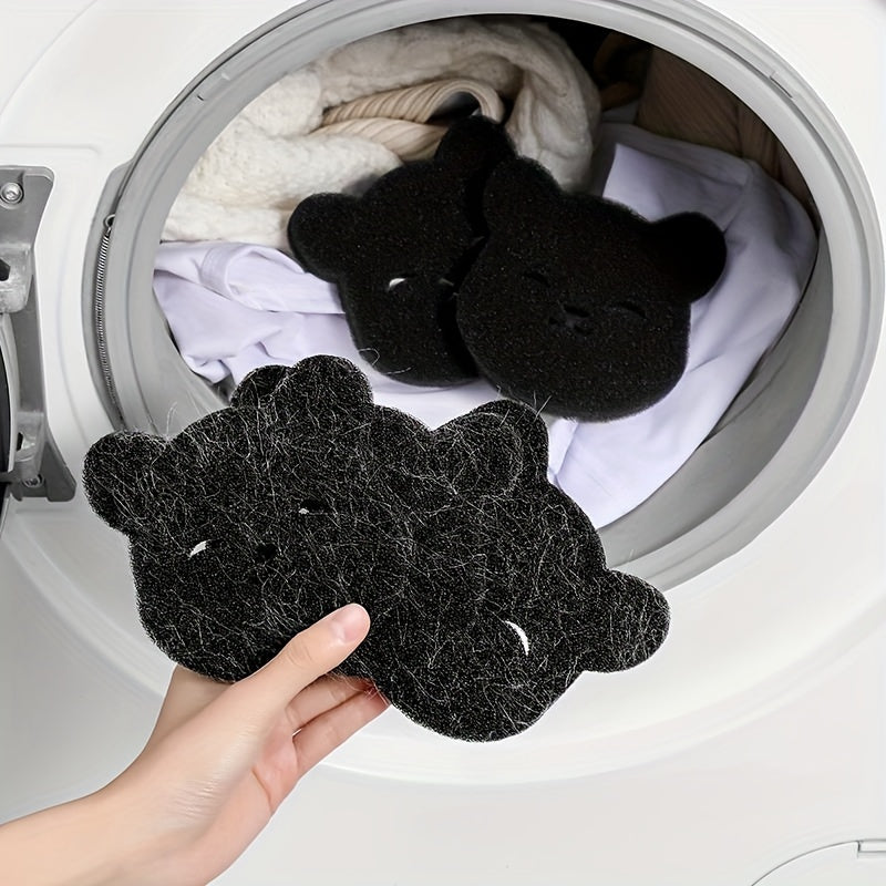 Gąbka do prania w kształcie misia, usuwania sierści zwierząt