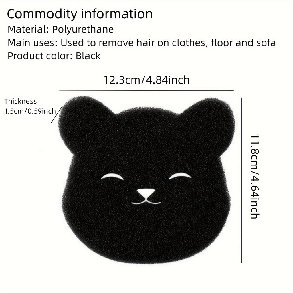 Gąbka do prania w kształcie misia, usuwania sierści zwierząt