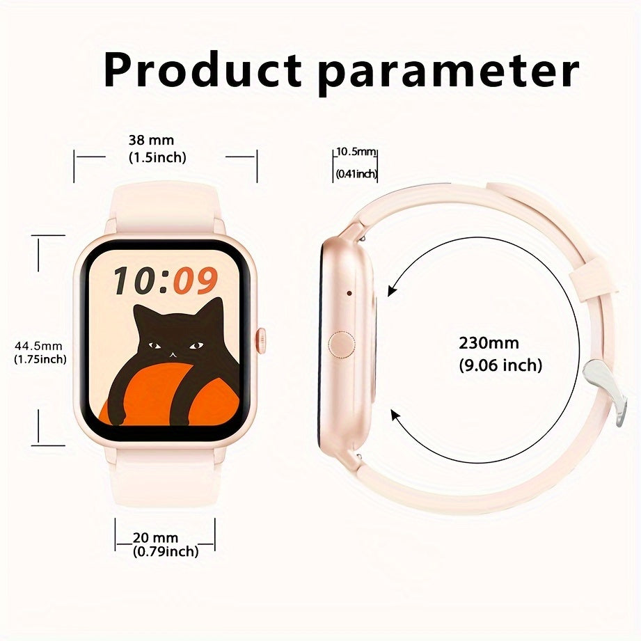 Inteligentny zegarek z ekranem dotykowym, inteligentny zegarek dla telefonów z systemem Android i iOS
