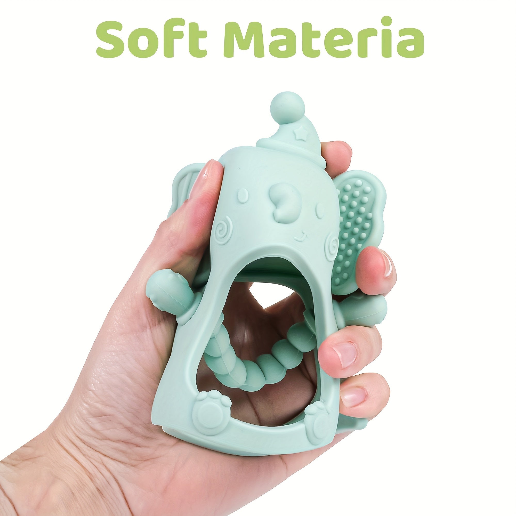 Silikonowy gryzak dla niemowląt