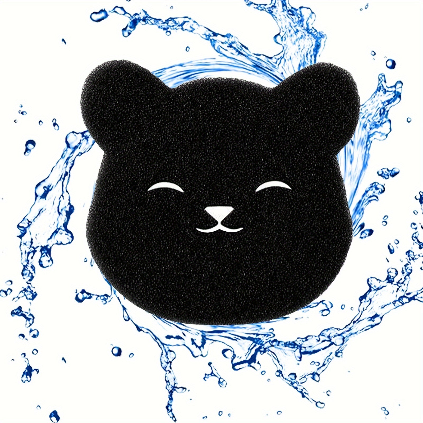 Gąbka do prania w kształcie misia, usuwania sierści zwierząt