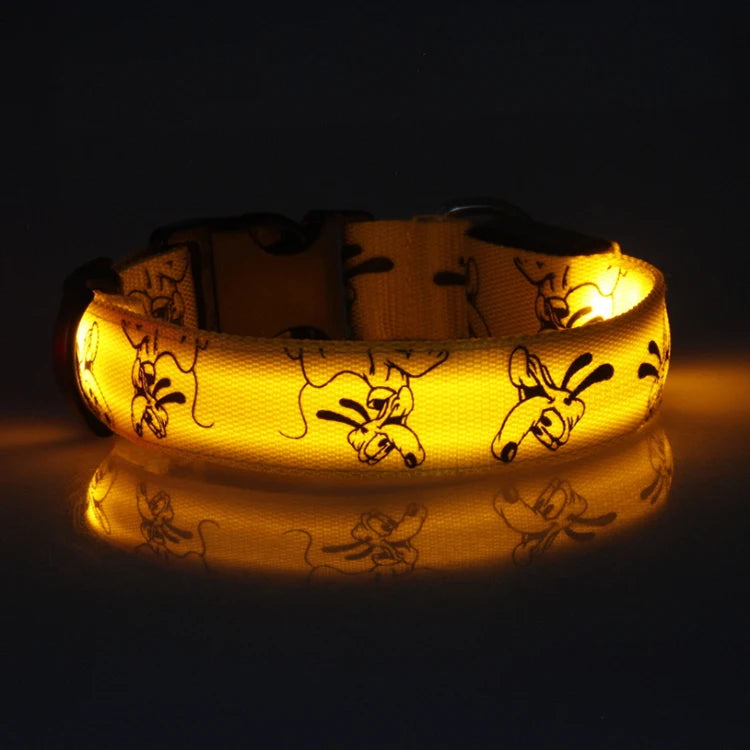 Obroża dla psa z diodami LED