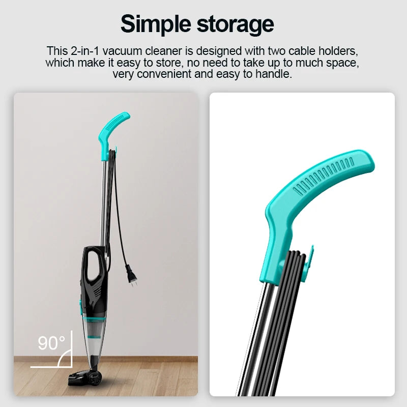 Odkurzacz przewodowy INSE R3S 16 kPa, 6 m, bardzo długi przewód, ręczny odkurzacz do czyszcze