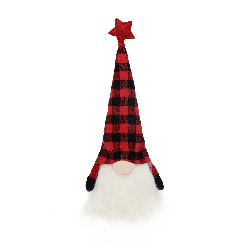 Świąteczne dekoracje 20/30cm lalka LED