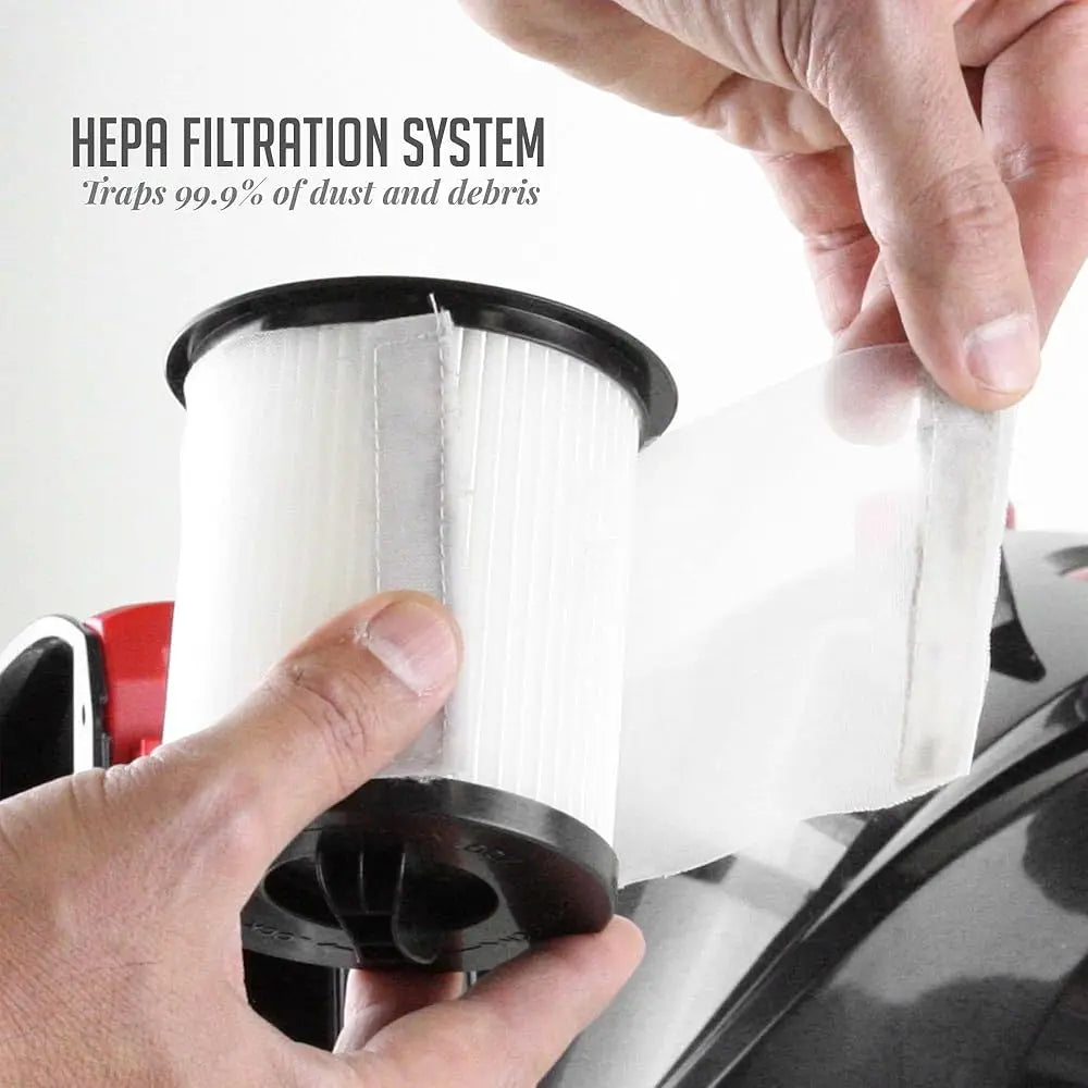 Odkurzacz Bagl Canister z mocnym ssaniem na wielu powierzchniach, teleskopową rurą i automatycznym zwijaniem przewodu, lekki