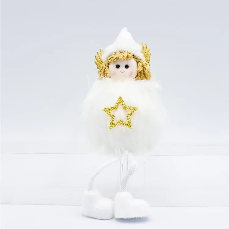 Dekoracje świąteczne pluszowy anioł