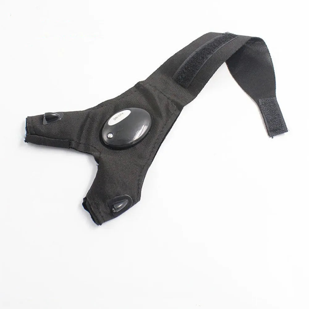 Rękawiczki z diodami LED, latarka na palce