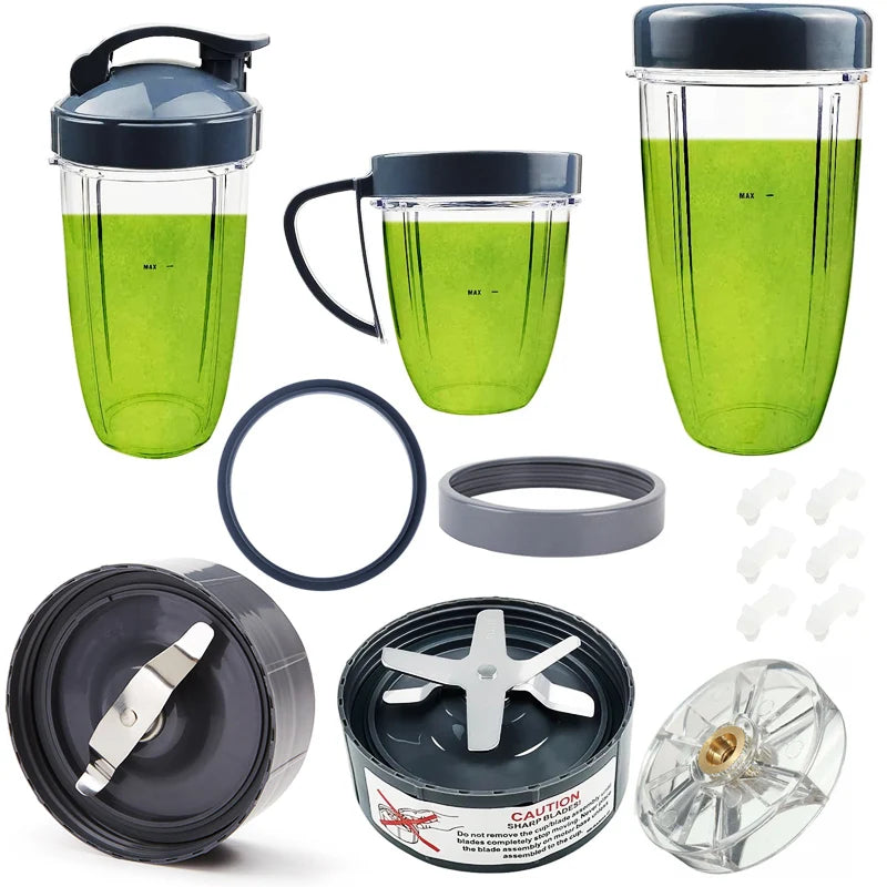 Wyciskarka do soku 18oz, 24oz, 32oz, kubek, ostrze krzyżowe, części zamienne do blendera, ostrze ekstraktora do serii NutriBullet 600w, 900w