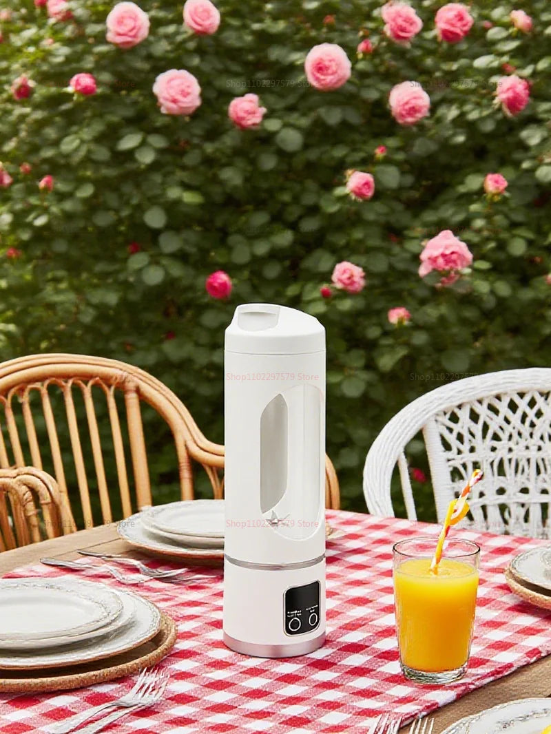 Przenośny, akumulatorowy mini blender kuchenny do koktajli mlecznych i świeżych soków owocowych, idealny do domu, biura, podróży