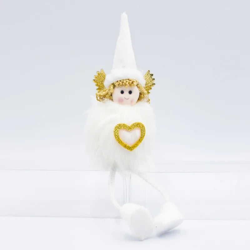 Dekoracje świąteczne pluszowy anioł