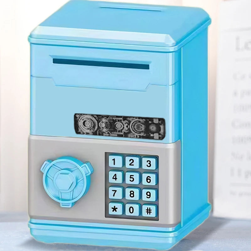 Automatyczna mini sejf na monety, skarbonka na pieniądze