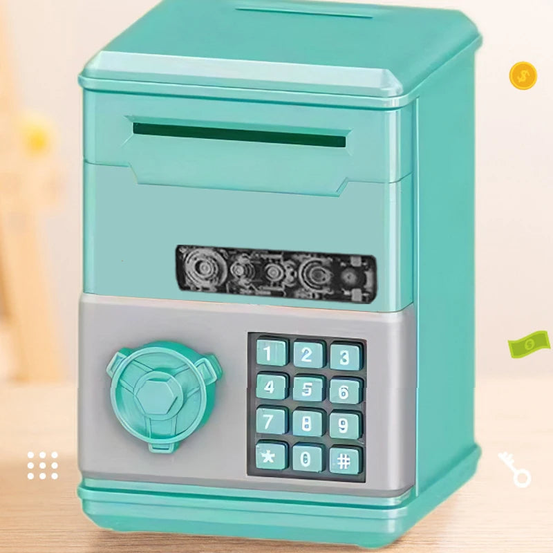 Automatyczna mini sejf na monety, skarbonka na pieniądze