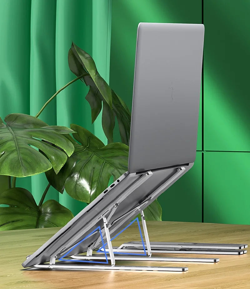 Regulowany stojak na laptopa ze stopu aluminium, składany