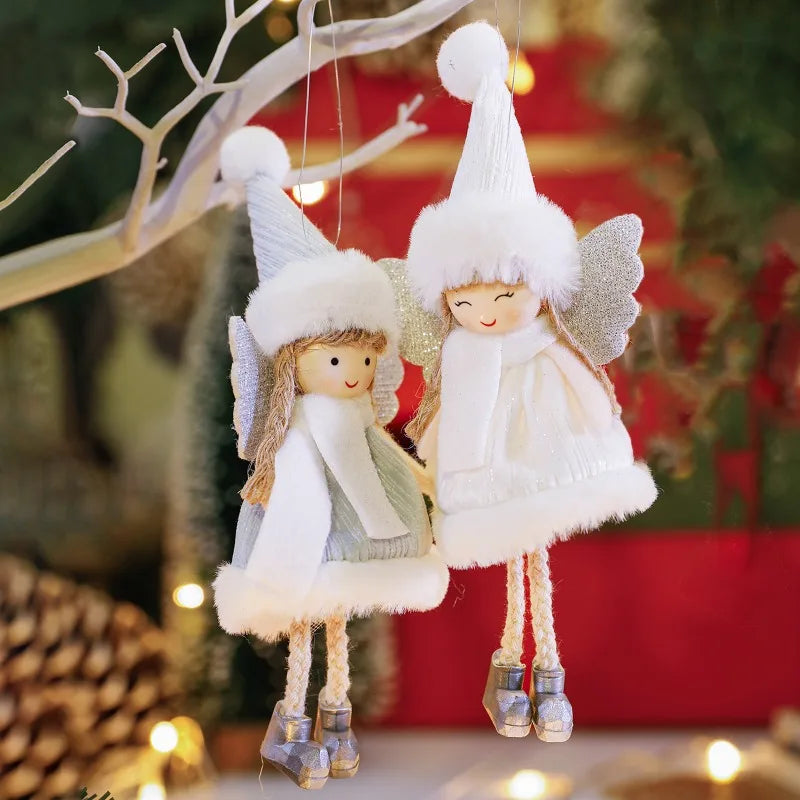 Dekoracje świąteczne pluszowy anioł