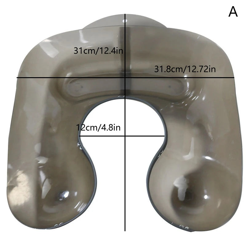 Miękka tacka na szyję do salonu fryzjerskiego, niekapiąca