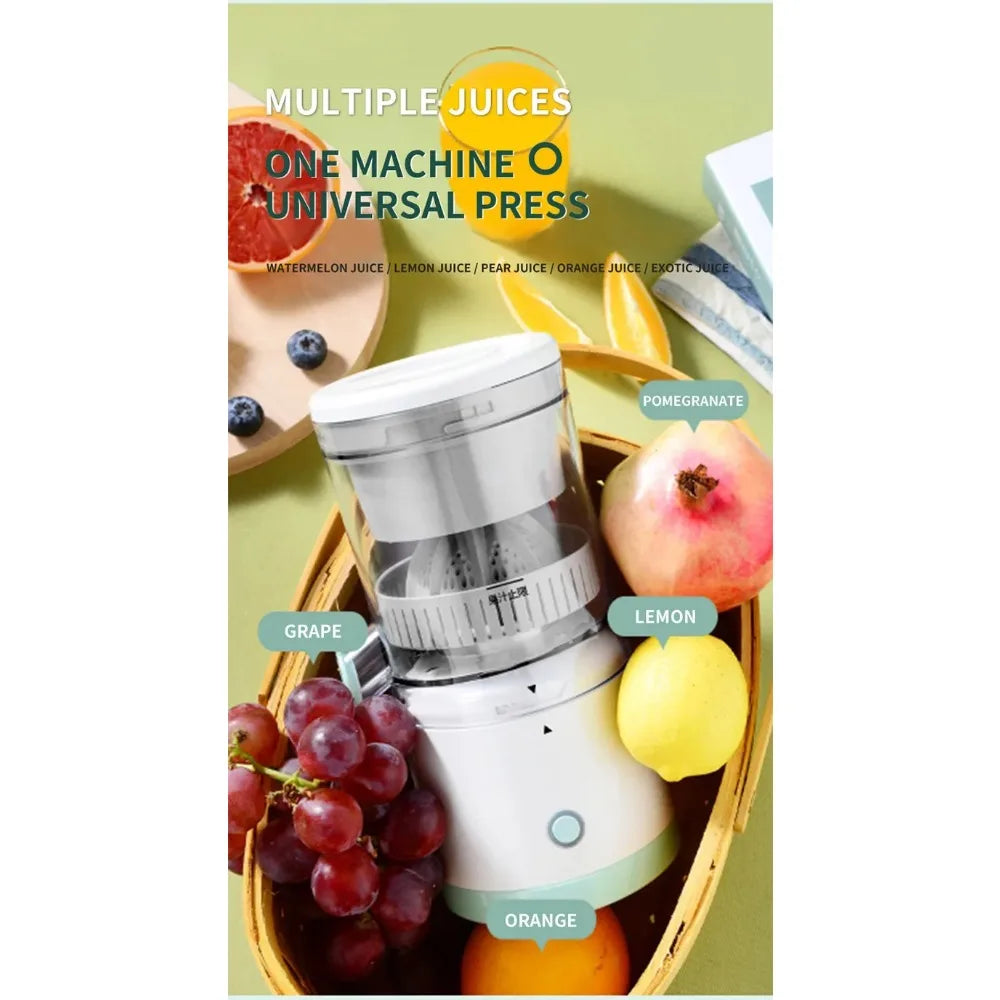 Wyciskarka do soków elektryczna, bezprzewodowa, ładowana przez USB