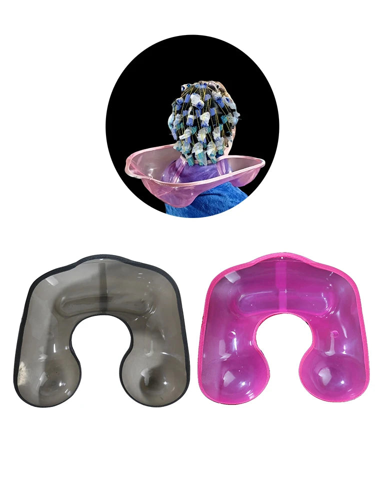 Miękka tacka na szyję do salonu fryzjerskiego, niekapiąca