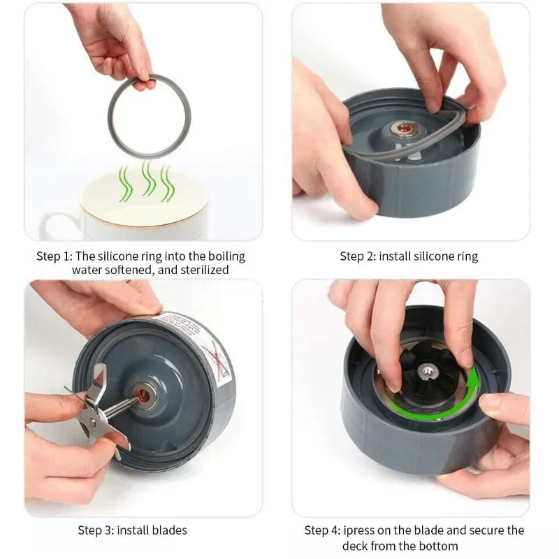 Wyciskarka do soku 18oz, 24oz, 32oz, kubek, ostrze krzyżowe, części zamienne do blendera, ostrze ekstraktora do serii NutriBullet 600w, 900w