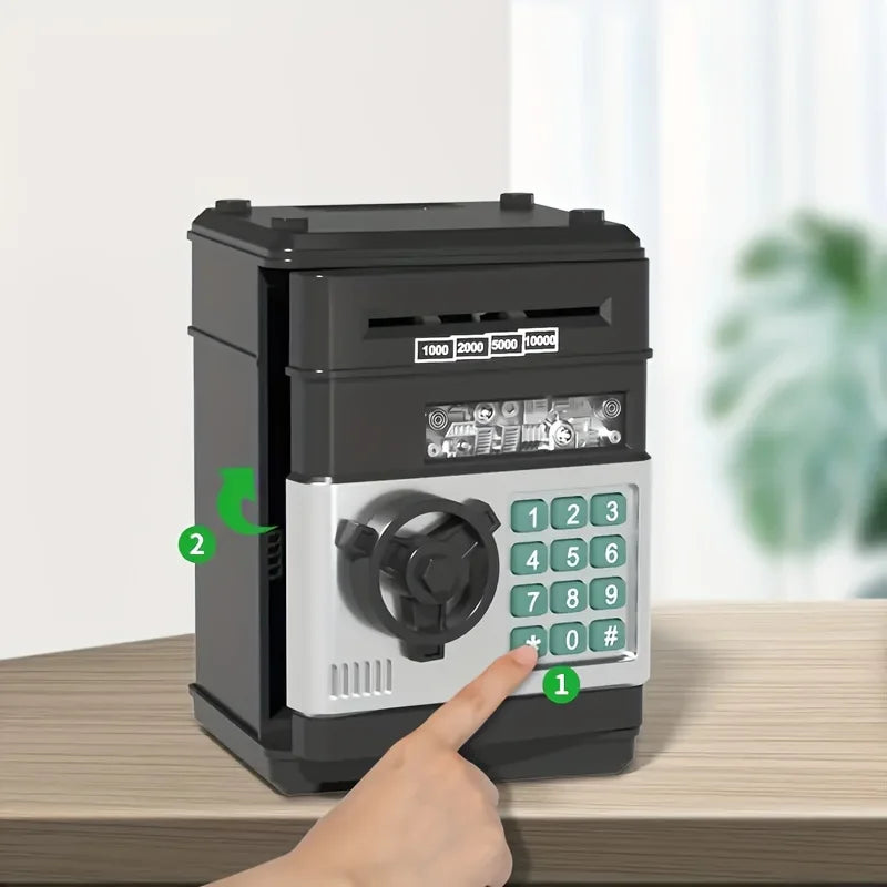 Kreatywna automatyczna skarbonka mini bankomat