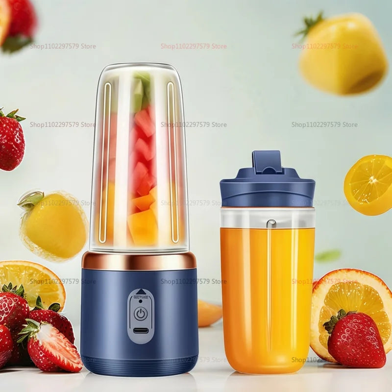 Przenośna elektryczny blender, wielofunkcyjny zportem USB, mikser do owoców, blender do koktajli mlecznych