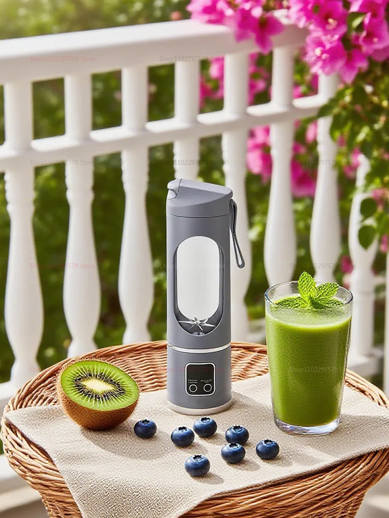 Przenośny, akumulatorowy mini blender kuchenny do koktajli mlecznych i świeżych soków owocowych, idealny do domu, biura, podróży