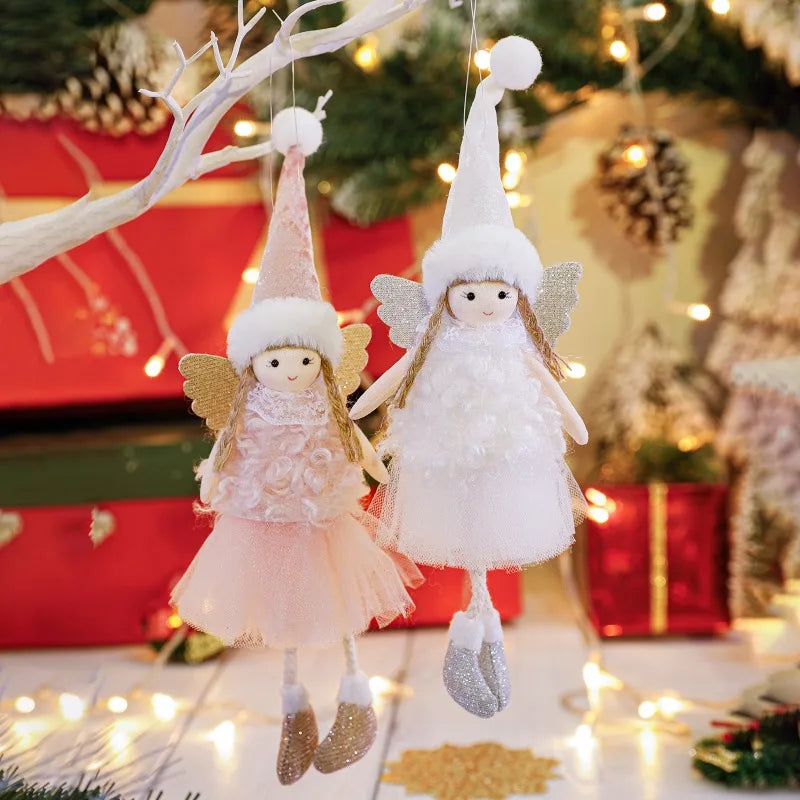 Dekoracje świąteczne pluszowy anioł