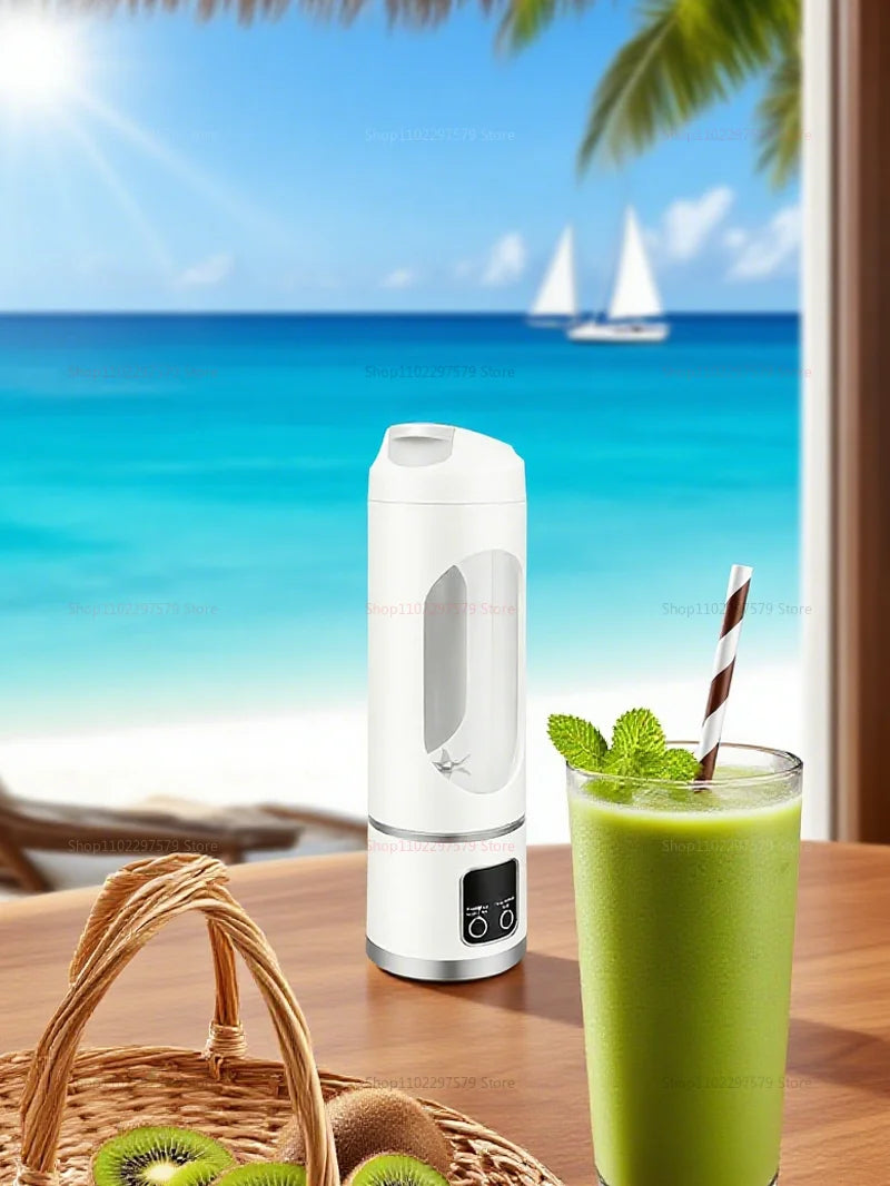 Przenośny, akumulatorowy mini blender kuchenny do koktajli mlecznych i świeżych soków owocowych, idealny do domu, biura, podróży