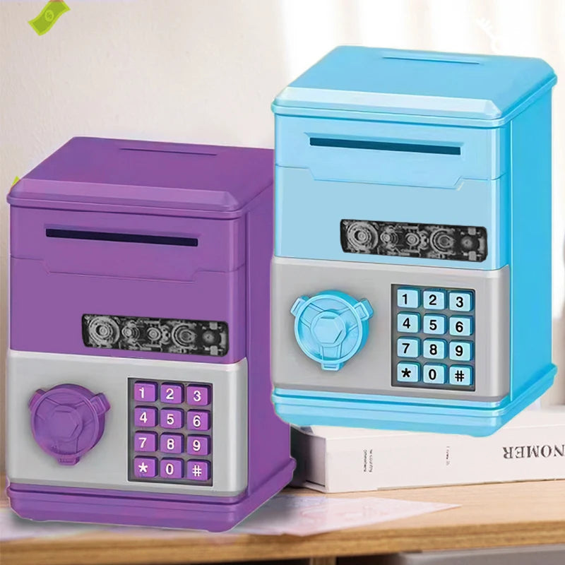 Automatyczna mini sejf na monety, skarbonka na pieniądze