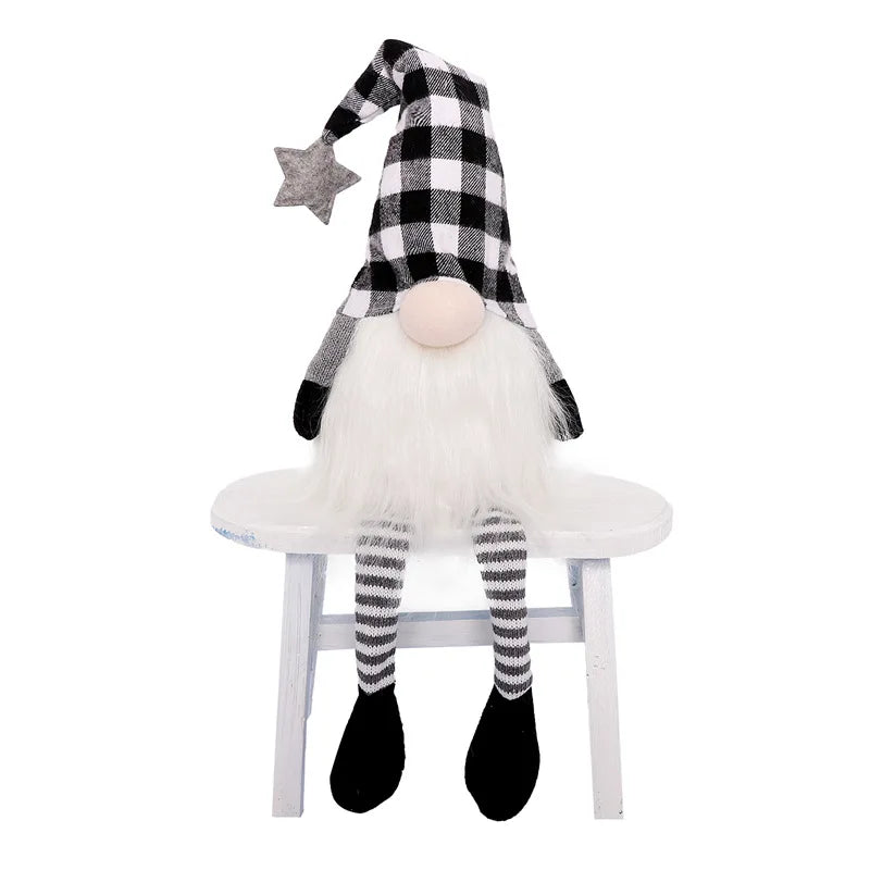 Świąteczne dekoracje 20/30cm lalka LED