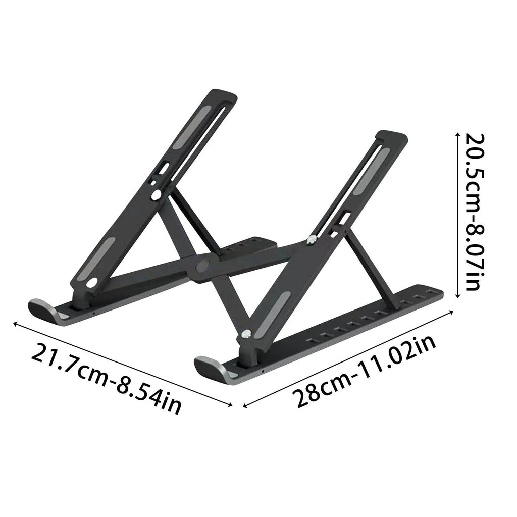 Uniwersalny podnoszony stojak na laptopa regulowany, przenośny, antypoślizgowy, stabilniejszy i wygodniejszy.