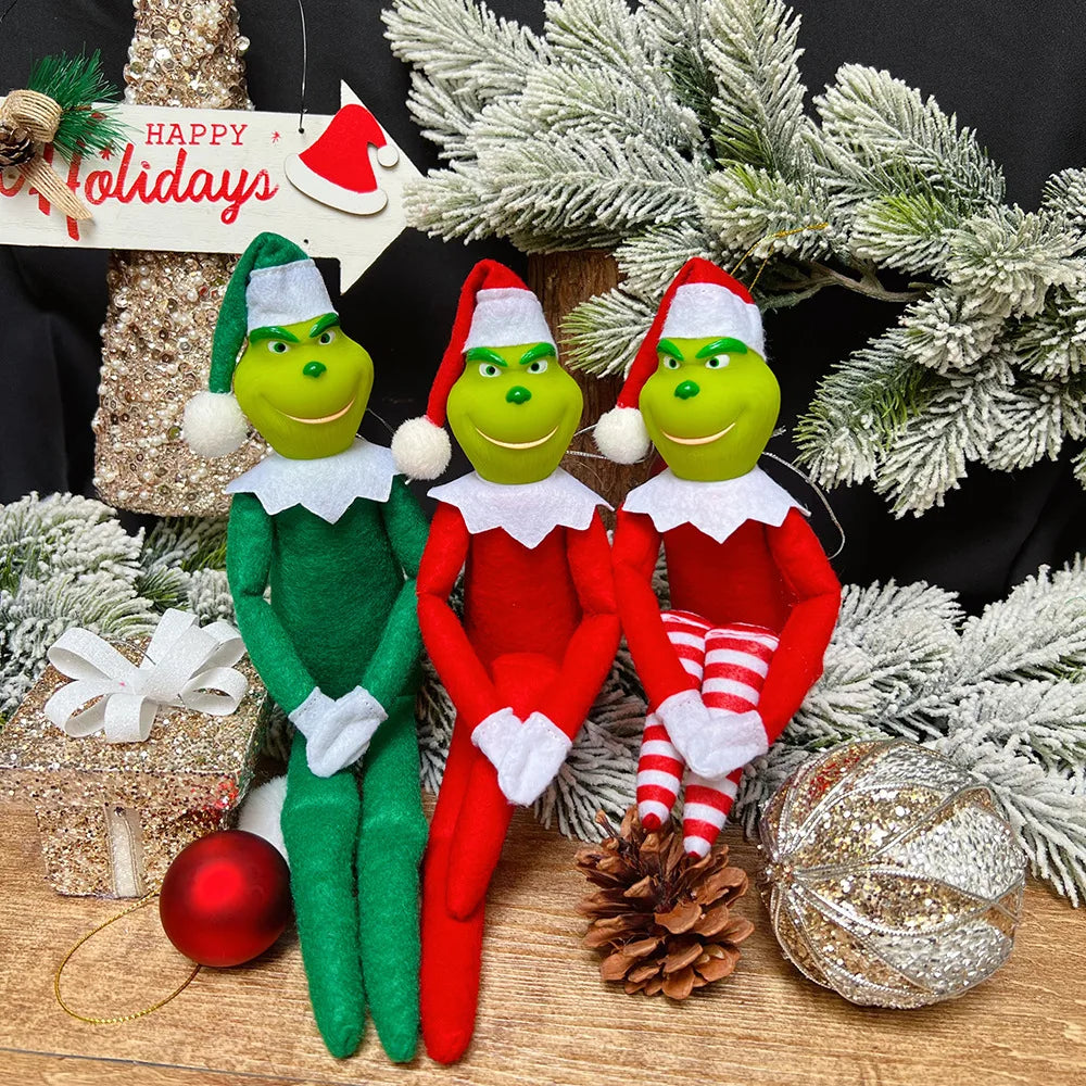 Dekoracyjne lalki świąteczne