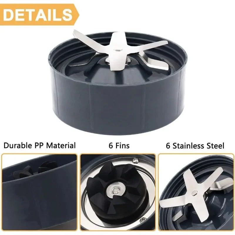 Wyciskarka do soku 18oz, 24oz, 32oz, kubek, ostrze krzyżowe, części zamienne do blendera, ostrze ekstraktora do serii NutriBullet 600w, 900w