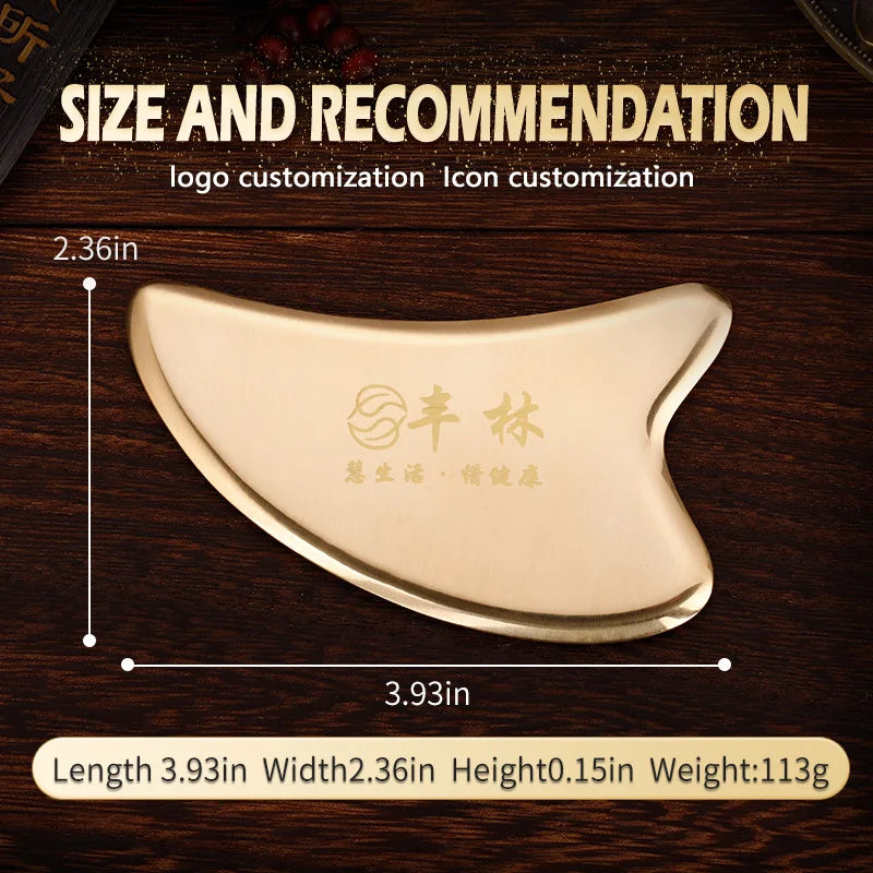 przyrząd do masażu twarzy gua sha