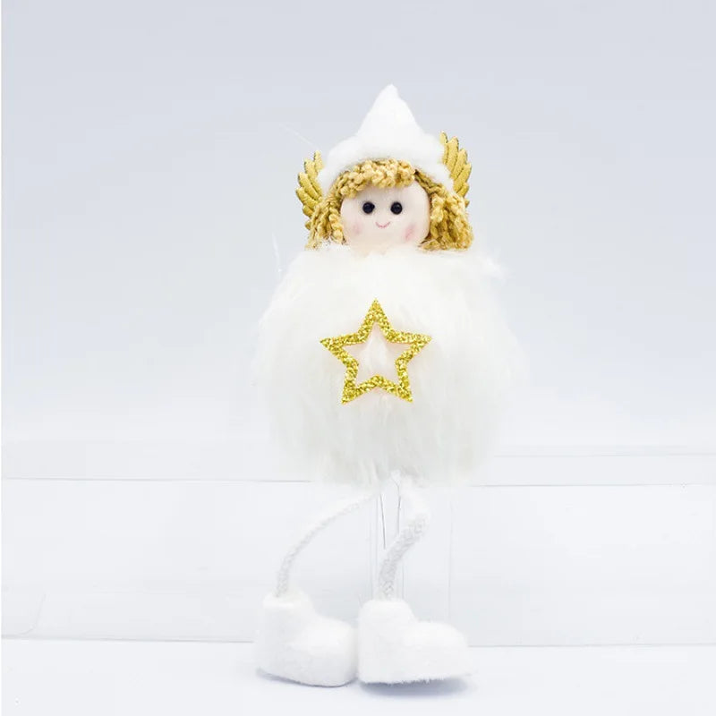 Dekoracje świąteczne pluszowy anioł