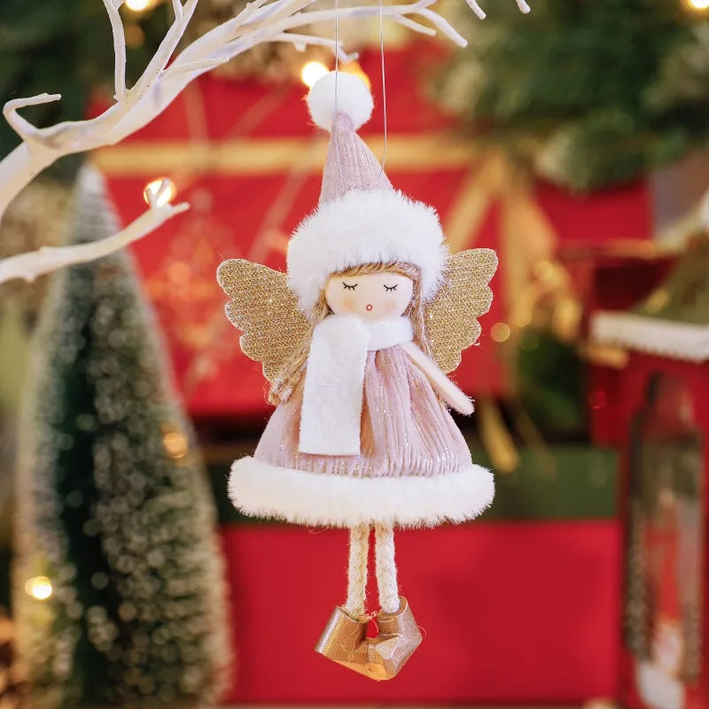 Dekoracje świąteczne pluszowy anioł