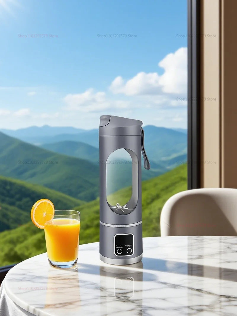 Przenośny, akumulatorowy mini blender kuchenny do koktajli mlecznych i świeżych soków owocowych, idealny do domu, biura, podróży