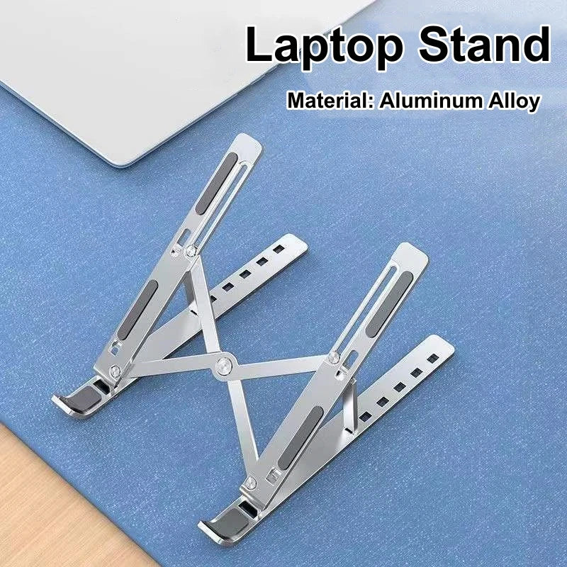 Regulowany stojak na laptopa ze stopu aluminium, składany