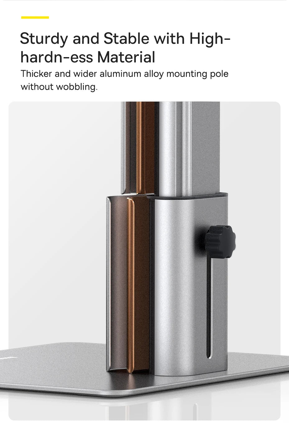 Podstawka Baseus do laptopa Macbook Air Pro, składana, aluminiowa, pionowa, skalowalna, regulowana