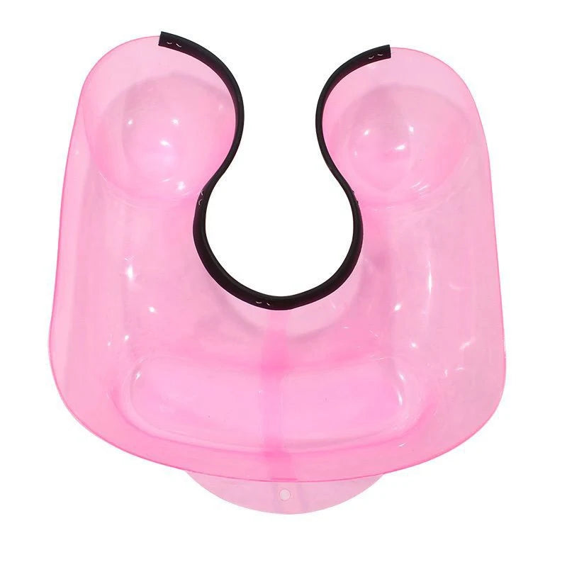 Miękka tacka na szyję do salonu fryzjerskiego, niekapiąca