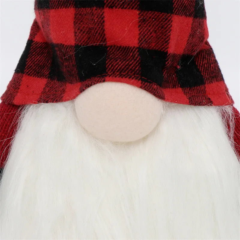 Świąteczne dekoracje 20/30cm lalka LED