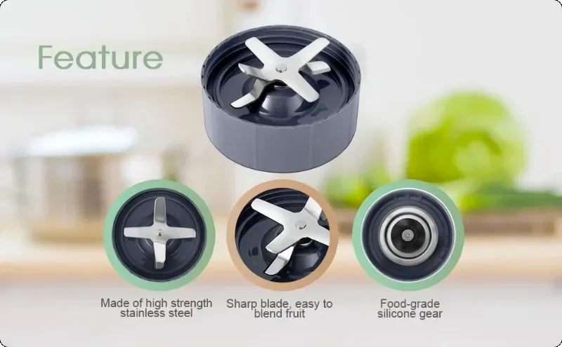 Wyciskarka do soku 18oz, 24oz, 32oz, kubek, ostrze krzyżowe, części zamienne do blendera, ostrze ekstraktora do serii NutriBullet 600w, 900w