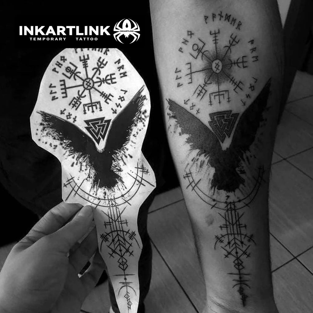 Tymczasowy tatuaż z symbolem zła, utrzymuje się do 15 dni